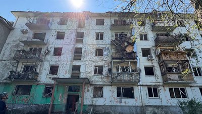 Удар КАБами, осійський обстріл, 24 поранених, поранені діти, наслідки обстрілу, 10 серпня