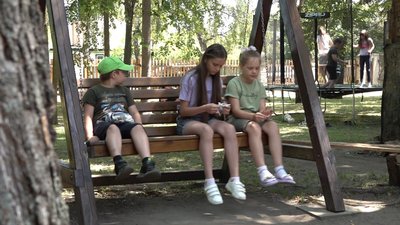 Об'єднані горем: для дітей, які втратили батьків на війні, влаштували свято