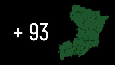COVID-статистика: на Рівненщині захворювання підтвердили у 93-х людей