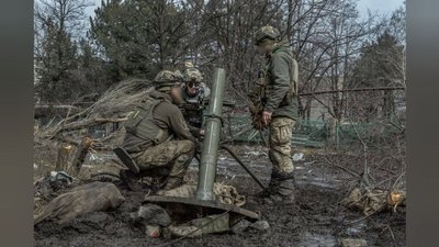 Боєць Марк воює в Україні проти військових РФ Боєць Марк воює в Україні проти військових РФ