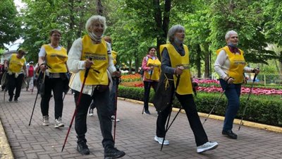У Кропивницькому відзначили Всесвітній день скандинавської ходьби