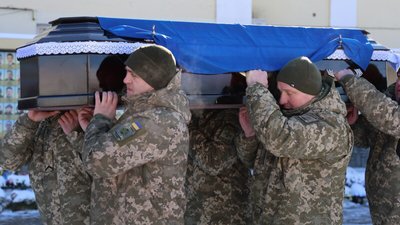 Прощання з Миколою Северенюком у Луцьку, 16 лютого 2026 року