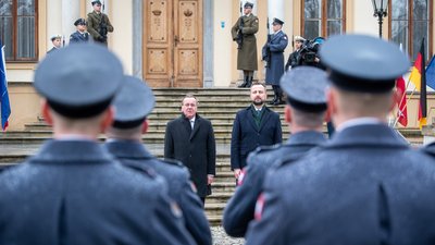 Владислав Косіняк-Камиш та Борис Пісторіус