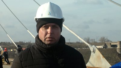 Як у Запоріжжі просувається будівництво вантового мосту Як у Запоріжжі просувається будівництво вантового мосту