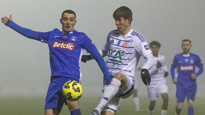 Едуард Соболь (праворуч) у складі "Страсбура"