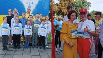 "Забіг у вишиванках" у Луцьку "Забіг у вишиванках" у Луцьку