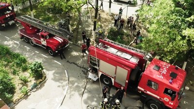У Херсоні горіла квартира у багатоповерхівці У Херсоні горіла квартира у багатоповерхівці