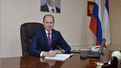 Окупаційний глава адміністрації Сакського району Криму Владислав Хаджиєв