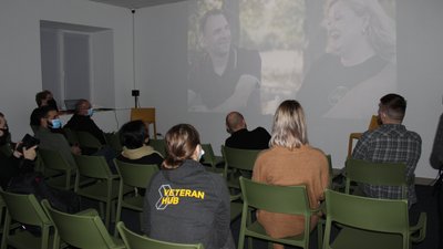 Про ветеранів-підприємців: у Вінниці презентували документальний серіал "Крутий Заміс" Про ветеранів-підприємців: у Вінниці презентували документальний серіал "Крутий Заміс"