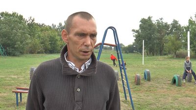 Мешканець села Шепелівка Глобинської громади Сергій Отрешко Мешканець села Шепелівка Глобинської громади Сергій Отрешко