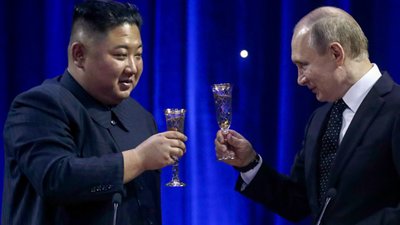 Путін нагородив Кім Чен Ина медаллю до 75-річчя закінчення Другої світової війни