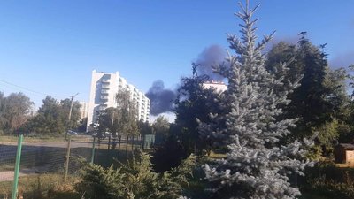 У Борисполі сталася пожежа на підприємстві У Борисполі сталася пожежа на підприємстві