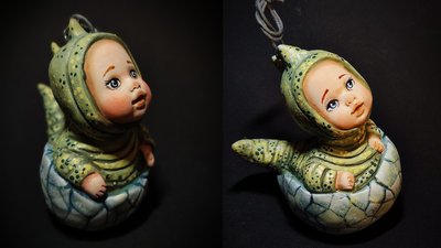 Майстриня Зоя Шишковська створює портретні ляльки Майстриня Зоя Шишковська створює портретні ляльки
