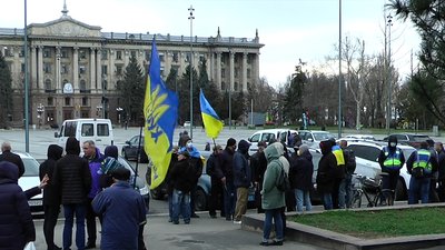 У Миколаєві відбувся мітинг з нагоди сьомої річниці розгону антимайдану