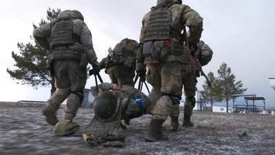 На Черкащині відбулися медико-тактичні навчання прикордонників
