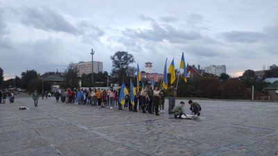 Церемоніальна ватра в пам'ять полеглих пластунів Церемоніальна ватра в пам'ять полеглих пластунів