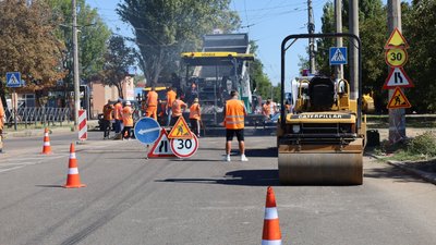 ремонт доріг у Миколаєві