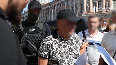 Арешт працівниками ДБР колишнього керівника ТЦК та СП Одеської області Євгена Борисова