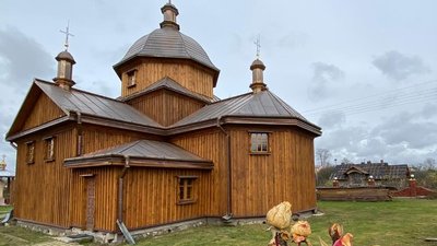 На Львівщині завершують реставрацію дерев’яного храму XVIII століття