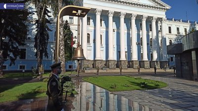 У Києві "Дзвін пам’яті" пролунав за уродженцем Сумщини Володимиром Дудкою