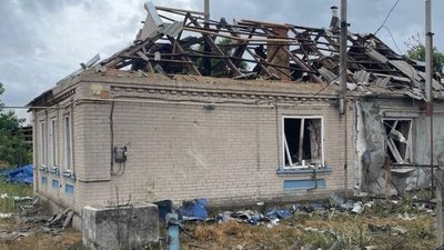 Наслідки російського обстрілу Запорізького району 1 серпня 2026 року