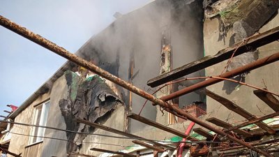 пожежа в Одесі, горів будинок в Одесі