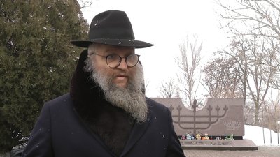У Запоріжжі вшанували пам'ять жертв Голокосту У Запоріжжі вшанували пам'ять жертв Голокосту