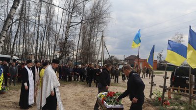 В Охтирці попрощалися з загиблим сапером Олександром Прокудою В Охтирці попрощалися з загиблим сапером Олександром Прокудою