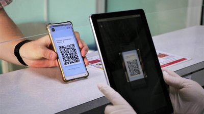 В аеропорту Херсона запрацював мобільний додаток "Дія"