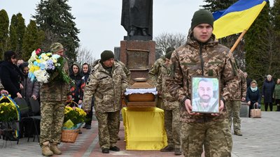 Похорон бійця Степана Шумила, Тернопіль, 29 березня, 2024 Похорон бійця Степана Шумила, Тернопіль, 29 березня, 2024