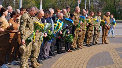 У Запоріжжі вшанували пам'ять загиблих внаслідок Чорнобильської трагедії У Запоріжжі вшанували пам'ять загиблих внаслідок Чорнобильської трагедії