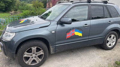 Автомобіль для ЗСУ від Сокндальської громади з Норвегії Автомобіль для ЗСУ від Сокндальської громади з Норвегії