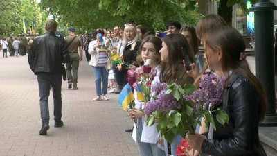 Марш Герої - це привернення уваги до тих Героїв, що жиуть серед нас. Фото: Суспільне. Поділля. Марш Герої - це привернення уваги до тих Героїв, що жиуть серед нас. Фото: Суспільне. Поділля.