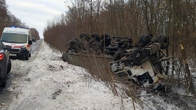 Поблизу села Прихідьки загинув водій вантажівки