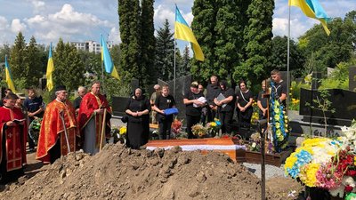 Прощання з військовим Юрієм Фурлою Прощання з військовим Юрієм Фурлою