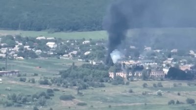 На півночі Харківщини знищили склад боєприпасів та бронетехніку окупантів — відео