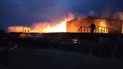 На Луганщині російські окупанти гатили з важкого озброєння