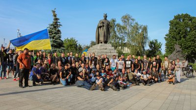 Байкери "Мотопробігу єдності" відвідали Черкаси