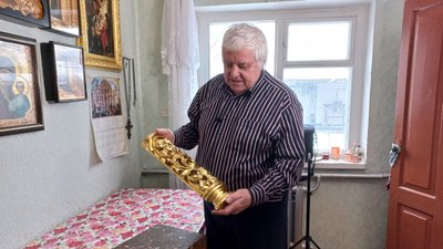 Художник-іконописець Олександр Криворучко із Полтавщини створив понад 500 ікон та іконостасів Художник-іконописець Олександр Криворучко із Полтавщини створив понад 500 ікон та іконостасів