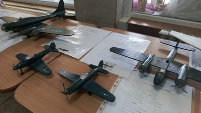 12 річний волинянин вготовив 20 моделей літаків, які представив на персоальній виставці у Луцьку 12 річний волинянин вготовив 20 моделей літаків, які представив на персоальній виставці у Луцьку