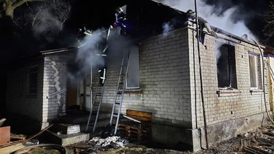 В пожежі на Волині загинули двоє пенсіонерів
