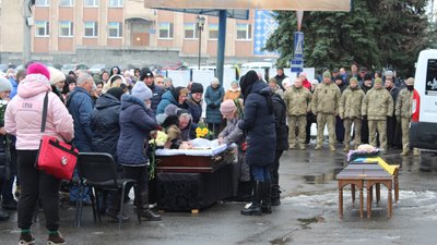 На Тальнівщині поховали полеглого захисника На Тальнівщині поховали полеглого захисника