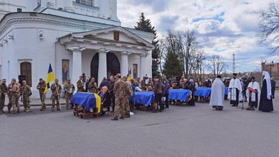 Прощання із захисниками у Полтаві 3 квітня 2024: ким були військові Дмитро Дейнеко, Олександр Онищенко, Віталій Солодун, Анатолій Левченко та Роман Коваль