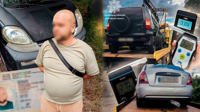 У Чернігові за день виявили двох нетверезих водіїв та чоловіка з підробленим посвідченням