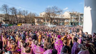 В Одесі 8 березня влаштували Хресну ходу В Одесі 8 березня влаштували Хресну ходу
