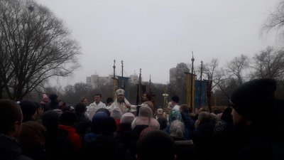 Святили воду та занурювались: як святкували Водохреще у Сумах Святили воду та занурювались: як святкували Водохреще у Сумах