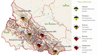 У горах сніжить. На Буковині попереджають про лавинну небезпеку У горах сніжить. На Буковині попереджають про лавинну небезпеку