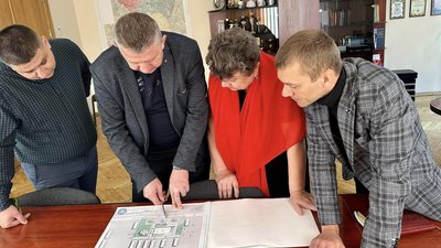 Нарада в кабінеті голови Рокитнівської громади Нарада в кабінеті голови Рокитнівської громади