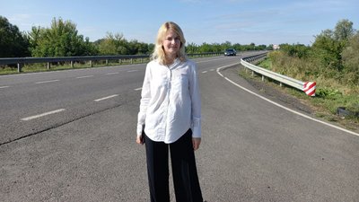 Волонтерка Ірина Новосад Волонтерка Ірина Новосад