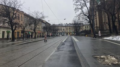 Ремонтні роботи на вулиці Бандери Ремонтні роботи на вулиці Бандери